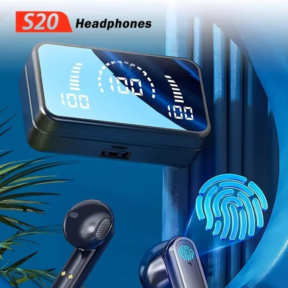 QCY TWS S20 Earphone Bluetooth - Phone Cases review and price
