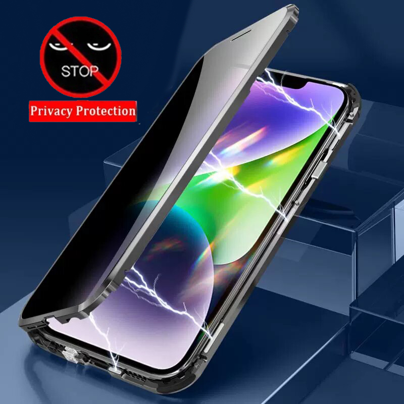 Full Lens Protection Phone Cas - Anti Spy Privacy Glass Case review and price