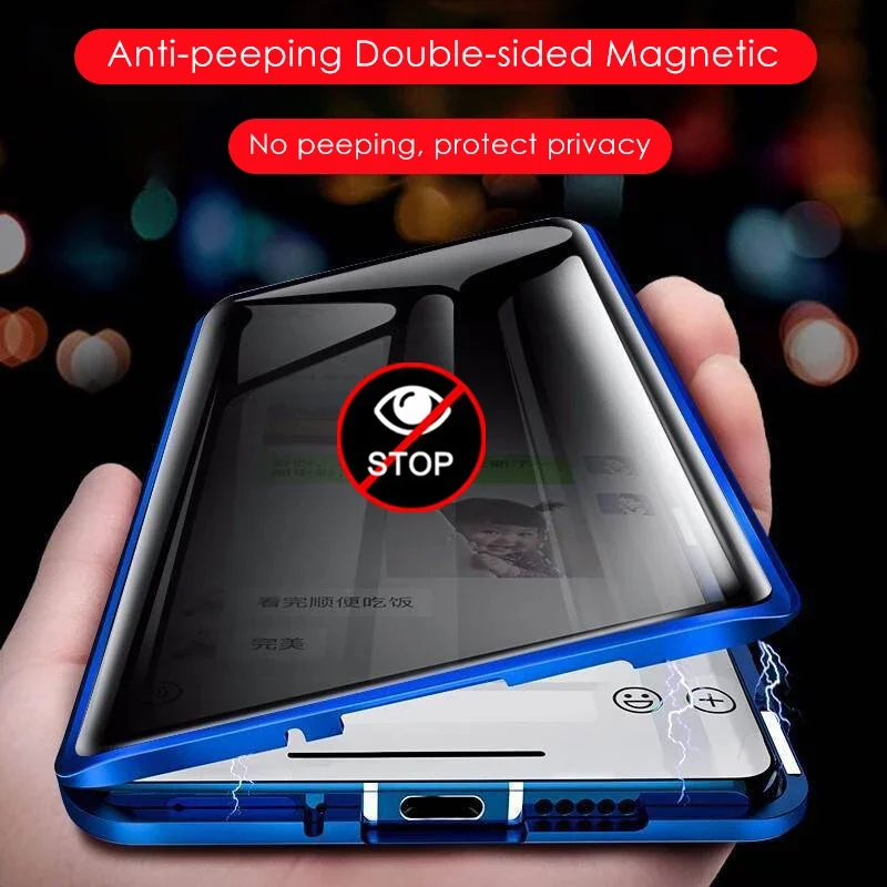 Full Lens Protection Phone Cas - Anti Spy Privacy Glass Case review and price