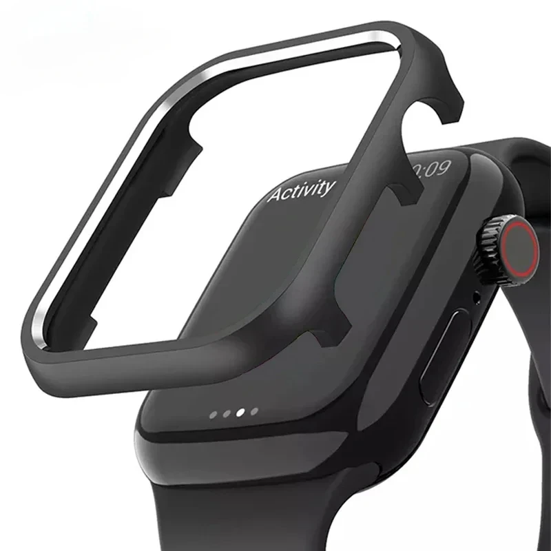 Metal Cover for Apple Watch Se - Metal Bumper Aluminum Frame Case review and price