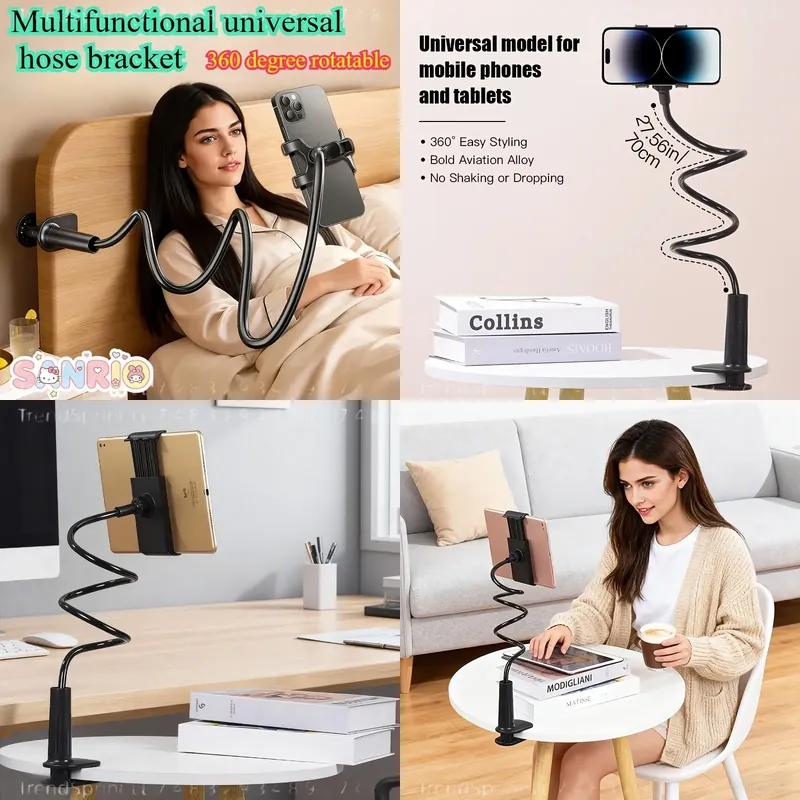 360 Degree Flexible Hose Phone - Phone Stands review and price