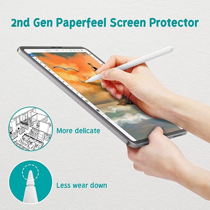 2Pcs Matte Like Paper Film For - Matte Anti Glare Screen Protector review and price