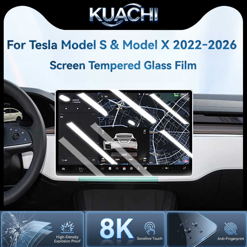 For Tesla Model S /Model X 202 - Matte Anti Glare Screen Protector review and price