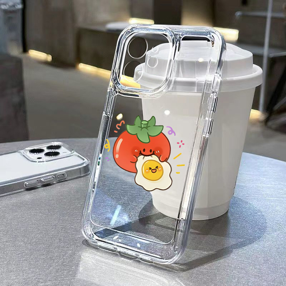Mini Flower Phone Case For iPh - Clear Shockproof Bumper Case review and price