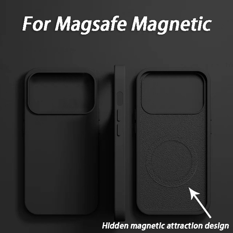 Luxury For Magsafe Wireless Ch - Liquid Silicone Magnetic Phone Case review and price