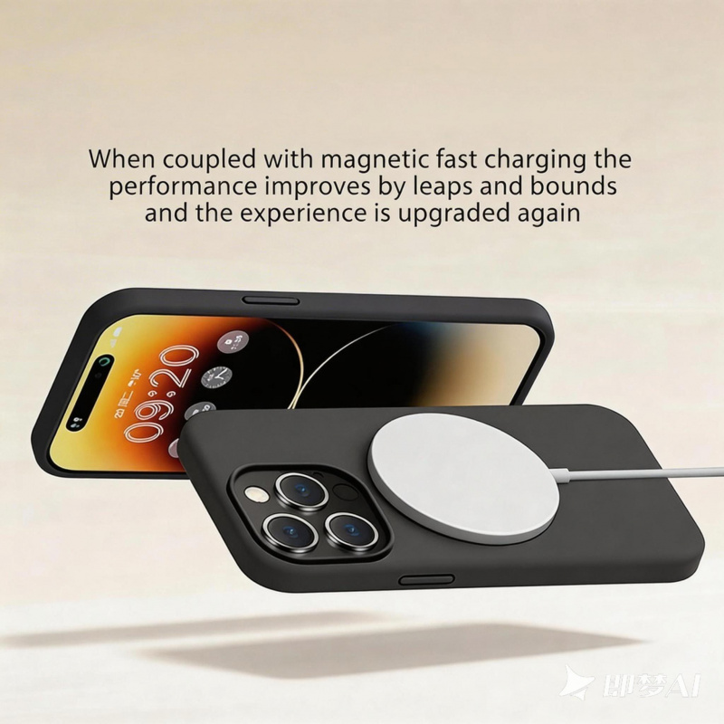 Luxury For Magsafe Wireless Ch - Liquid Silicone Magnetic Phone Case review and price